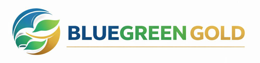 Blue Green Gold Logo - Investment und Gesundheit